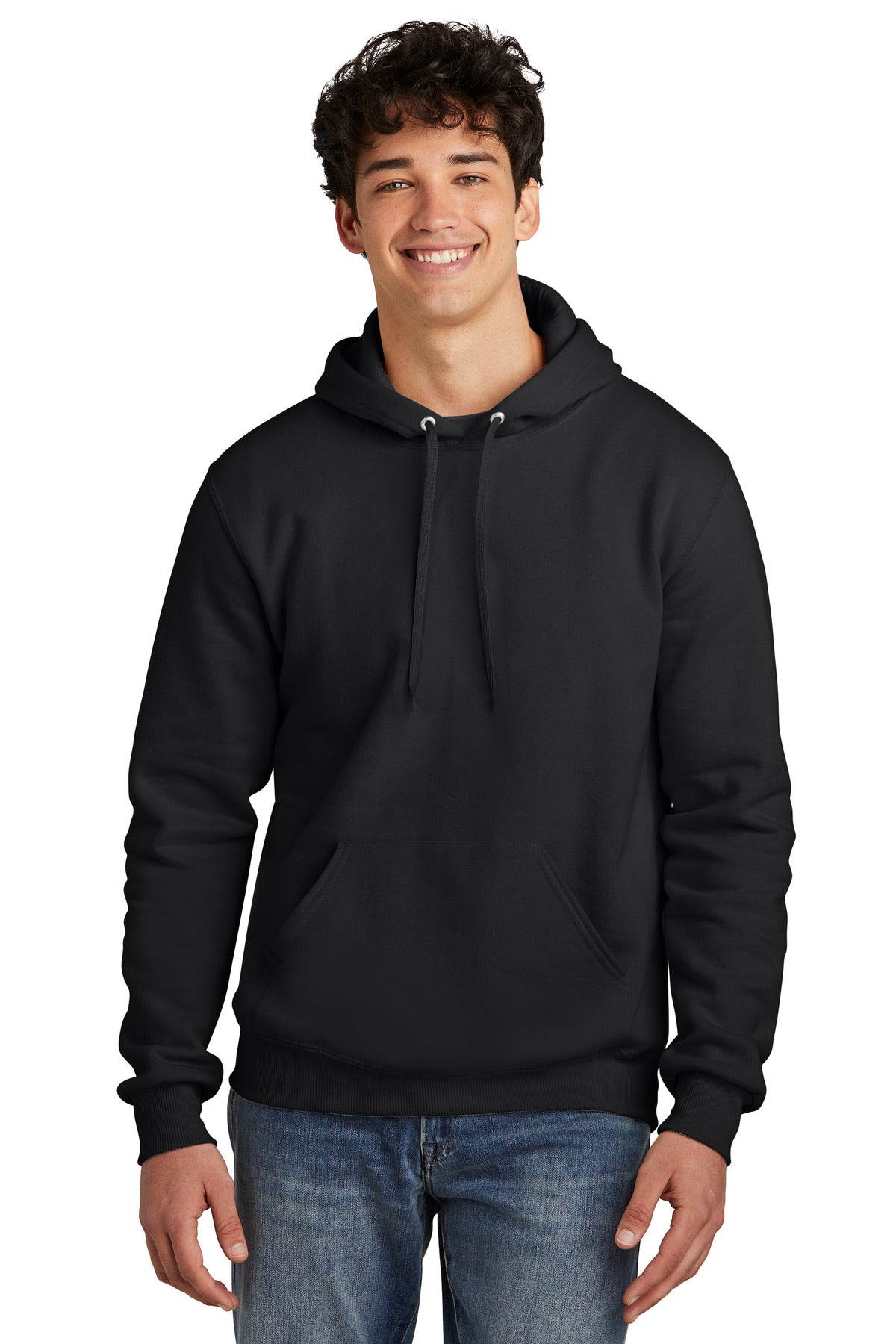 Sweat à Capuche Jerzees Unisex Eco Premium - Pull Ring-Spun, Coupe Regular, Taille Jusqu'à 3XL, Couleur Unie