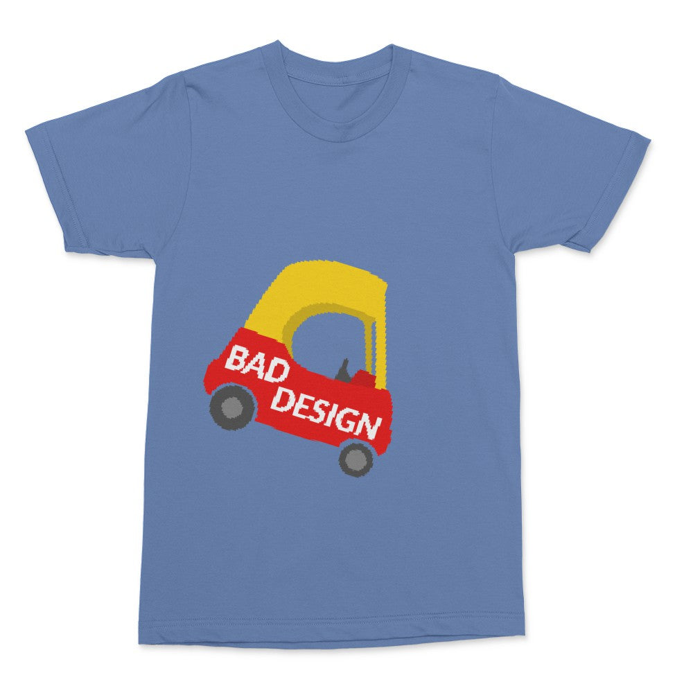 Design Doc - Bad Design Pixel Car T-shirt – Crowdmade