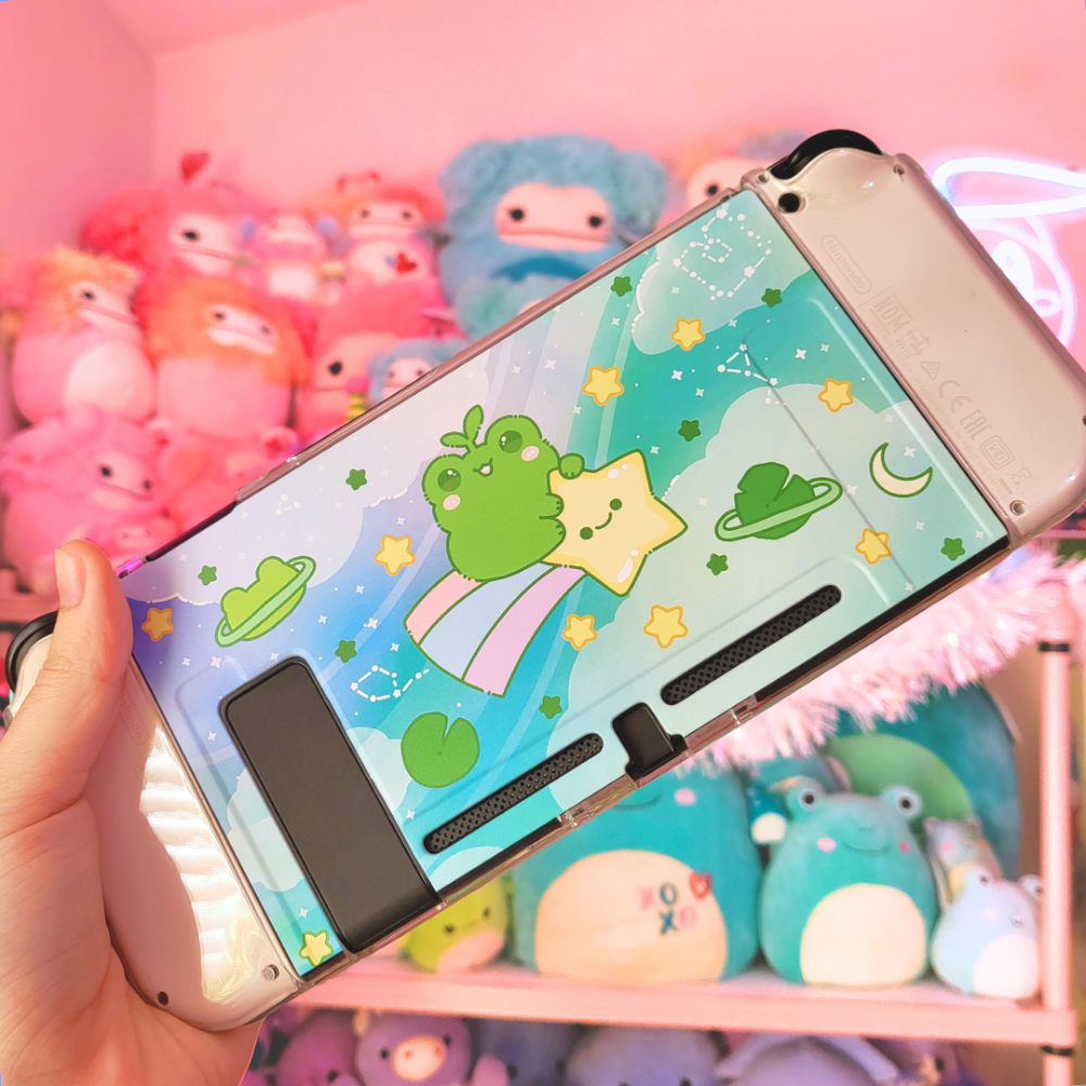 froggycrossing - Froggy in Space Original Nintendo Switch 1 case