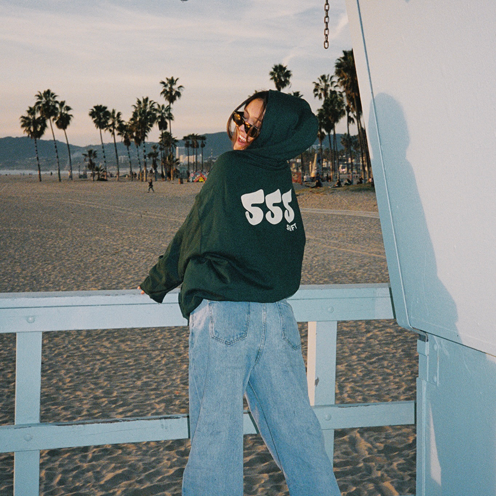 Carina Natalie - 555 Forest Green Hoodie – Crowdmade Carina Natalie - 555 Forest Green Hoodie – Crowdmade