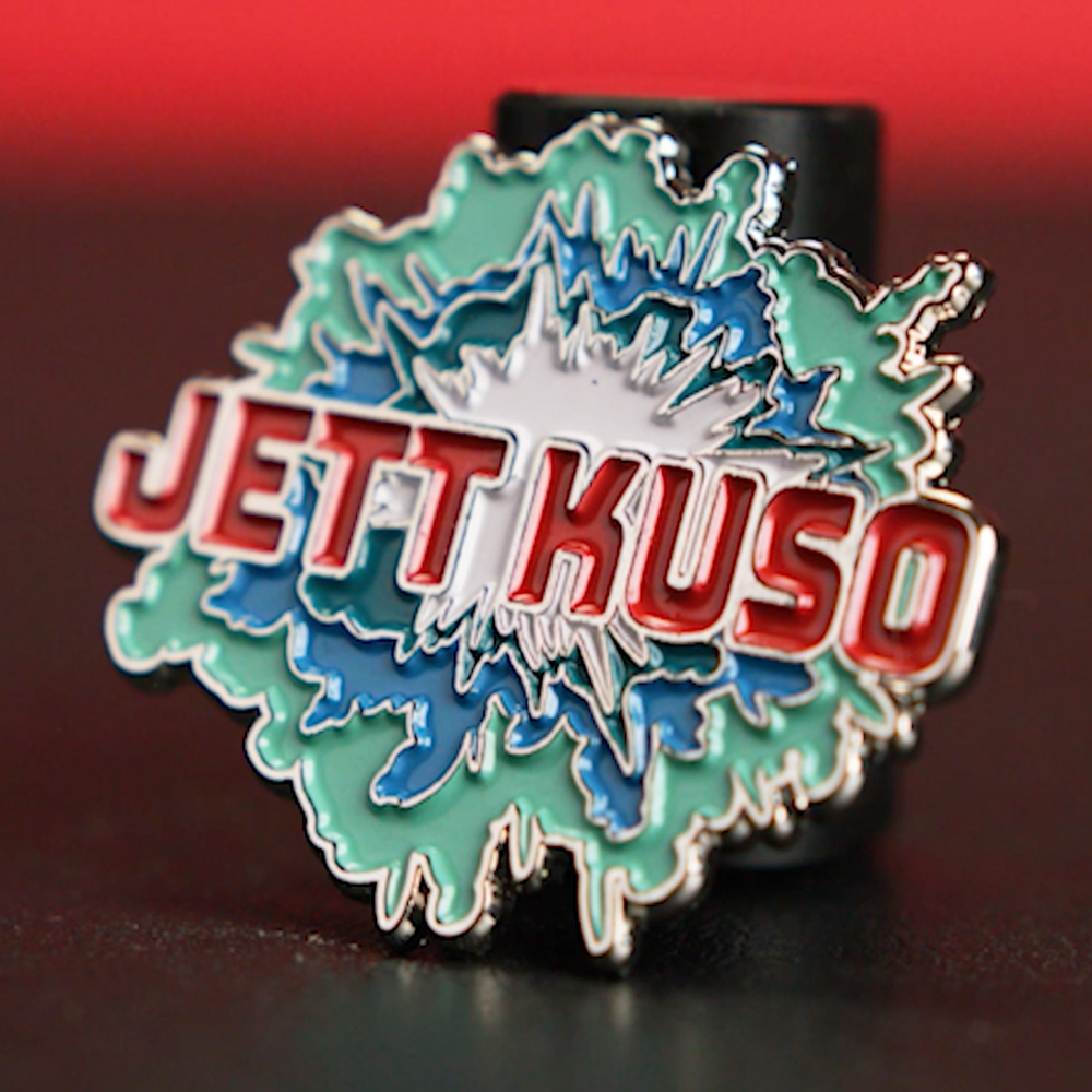 Limited Edition - Jett Kuso Blue Explosion Pin