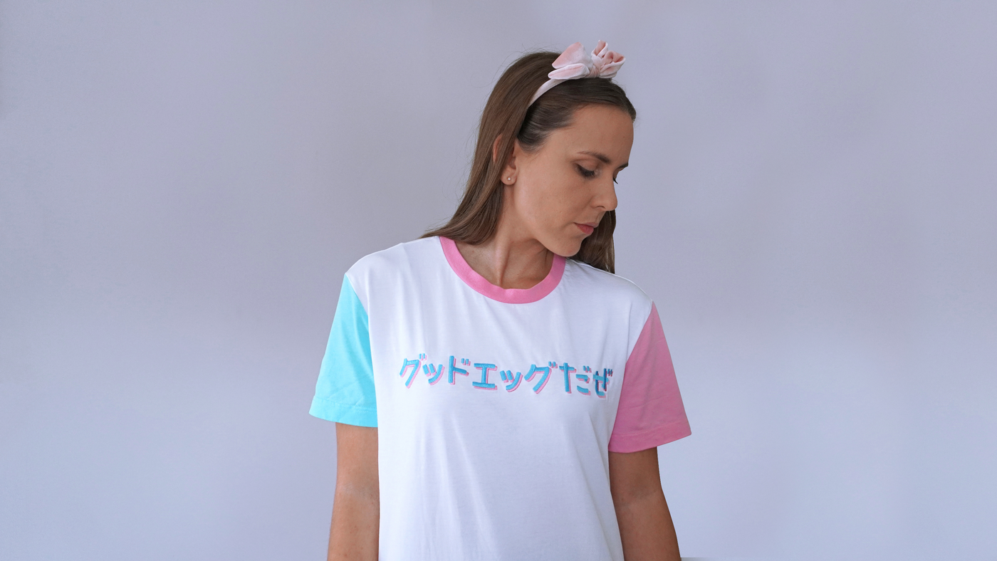 Limited Edition - ZoeTwoDots Good Egg Color Block Shirt