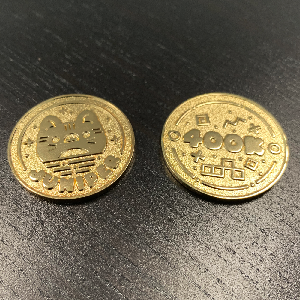 Juniper - 400K Gold Coin – Crowdmade