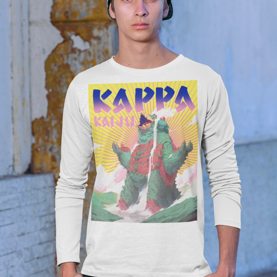 koloni tackle bundt Kappa Kaiju Original Long Sleeve Tee – Crowdmade