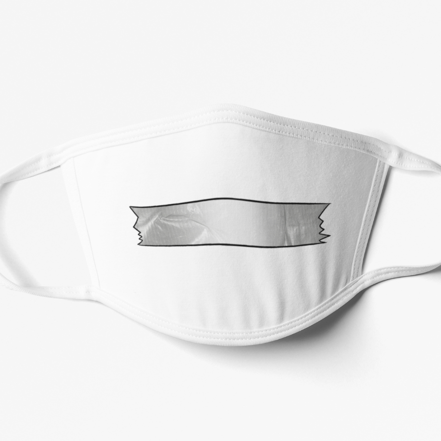 Tabbes Tape Face Mask Crowdmade