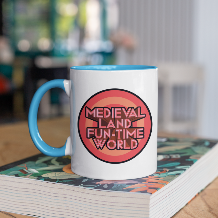 Medieval Land Fun-Time World Accent Mug