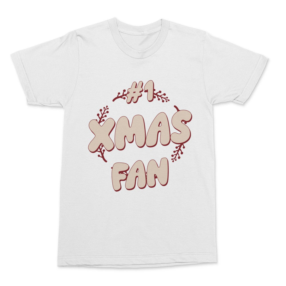 #1 Christmas Fan Shirt