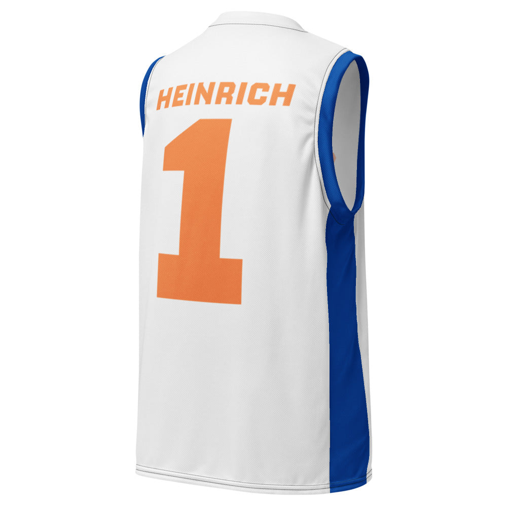 #1 Owen Heinrich JHU Basketball Jersey