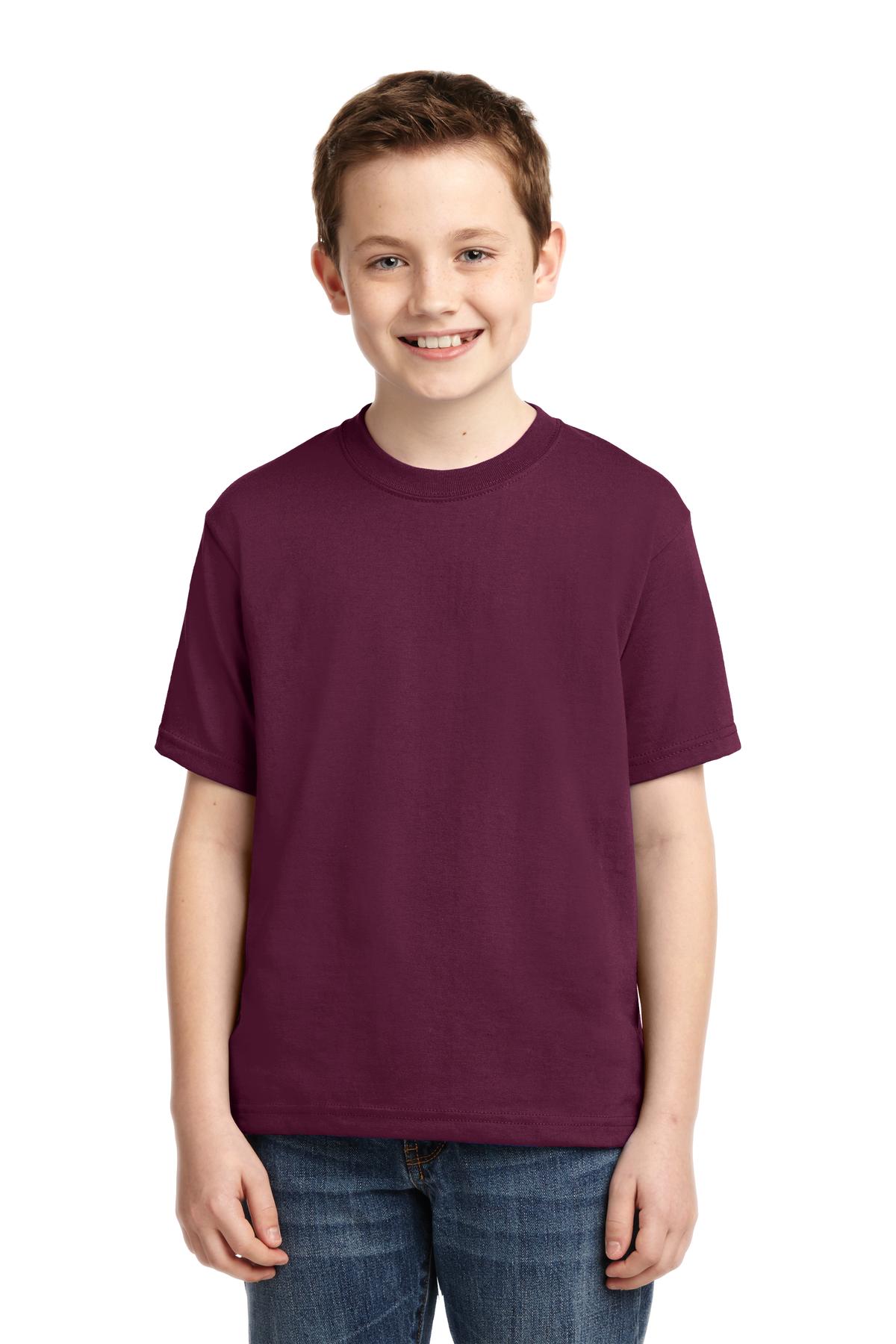 Jerzees - Youth Dri-Power 50/50 Cotton/Poly T-Shirt.  29B
