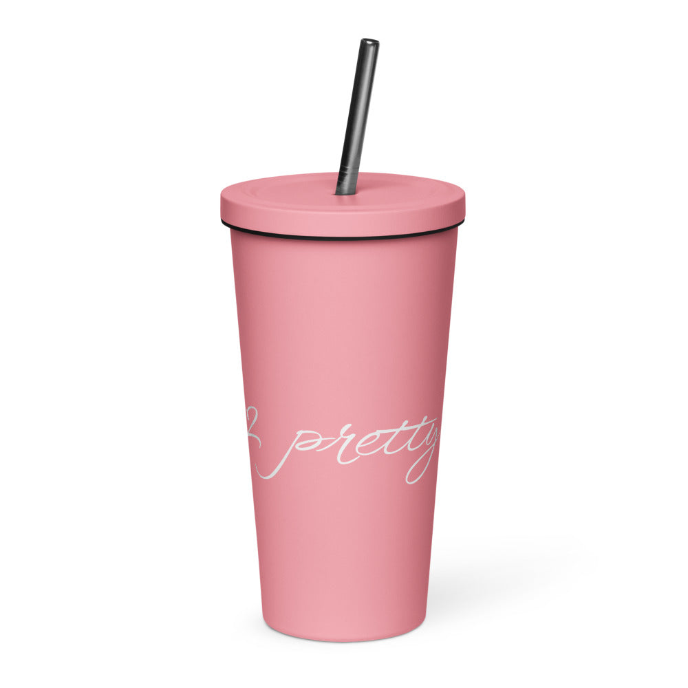 2 pretty pink tumbler