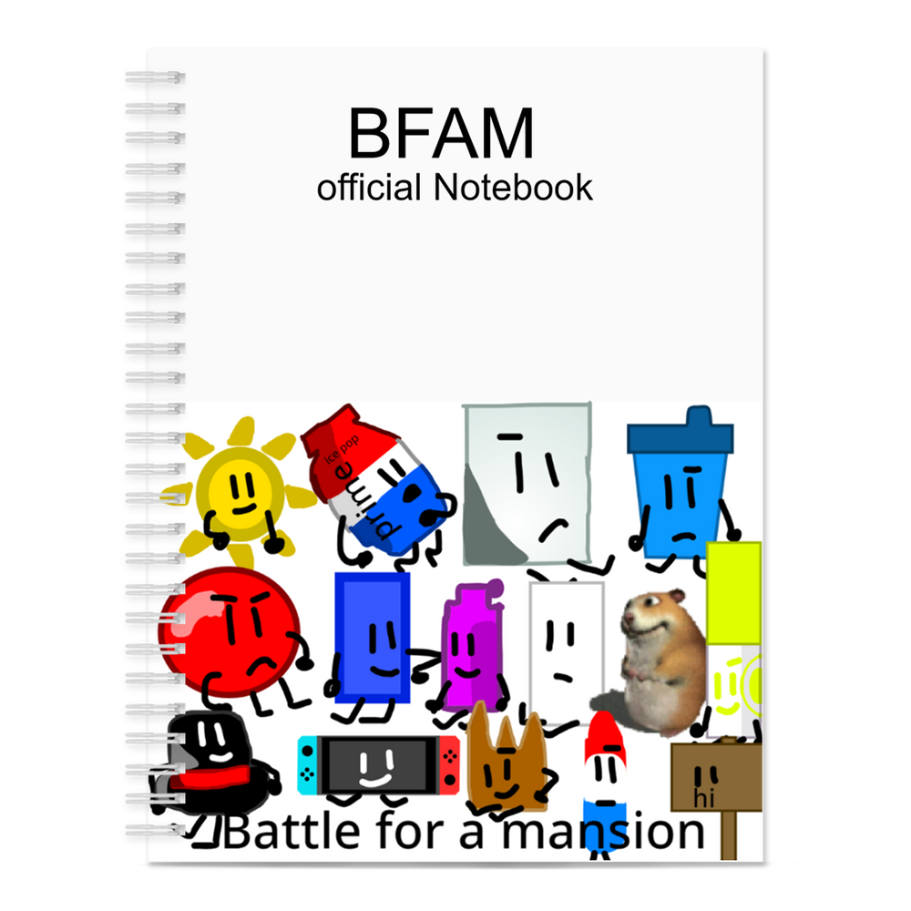 Battle For A Mansion Notebook
