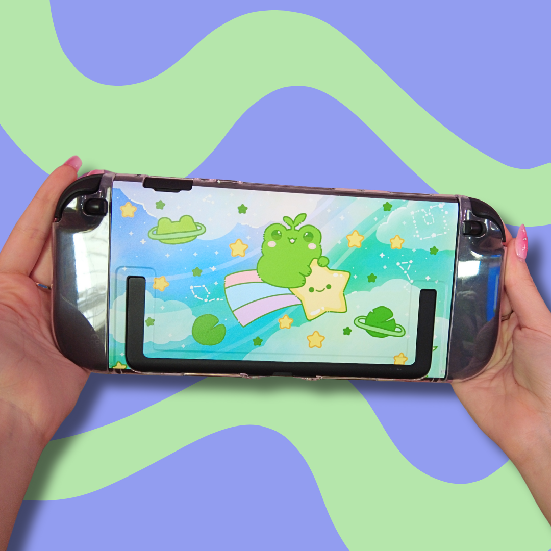 froggycrossing - Froggy in Space Nintendo Switch 2 case – Crowdmade