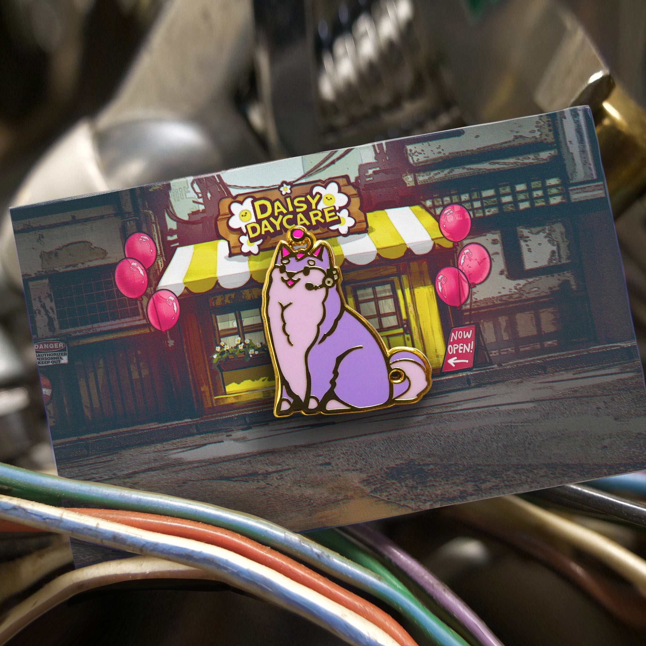 Demo Dog Pin – Crowdmade