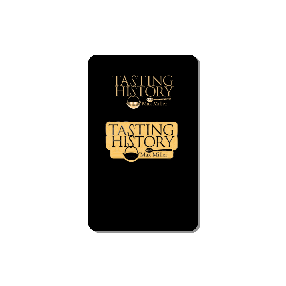 Tasting History Logo Pin