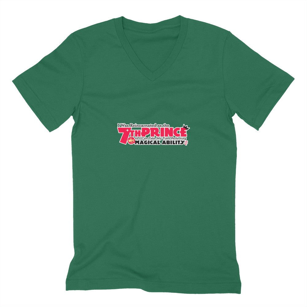 7th prince  Short Sleeve V-Neck Tee