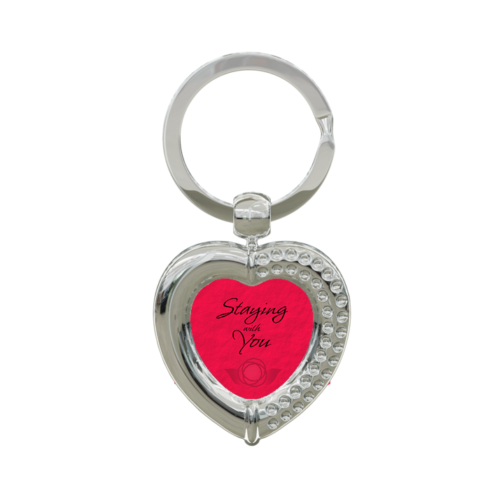 "Staying with You" keychain