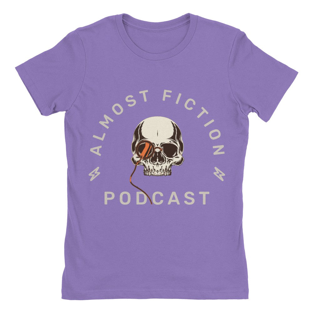 ALMOST FICTION COVER WOMEN'S TEE