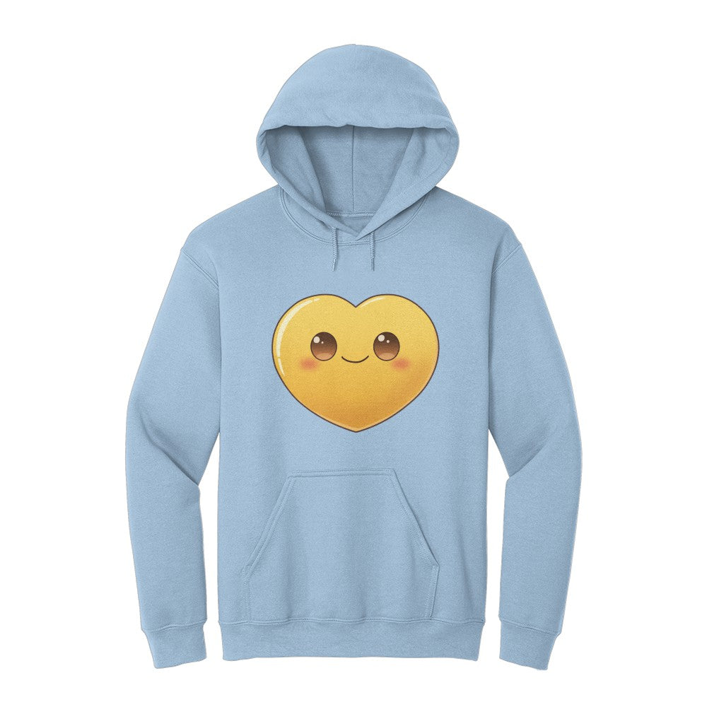 A perfect gift for you and everyone - Love Heart Unisex Hooded Sweatshirt for Adults