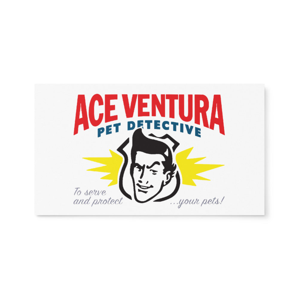 Ace Ventura: Pet Detective Cosplay Buisness Cards