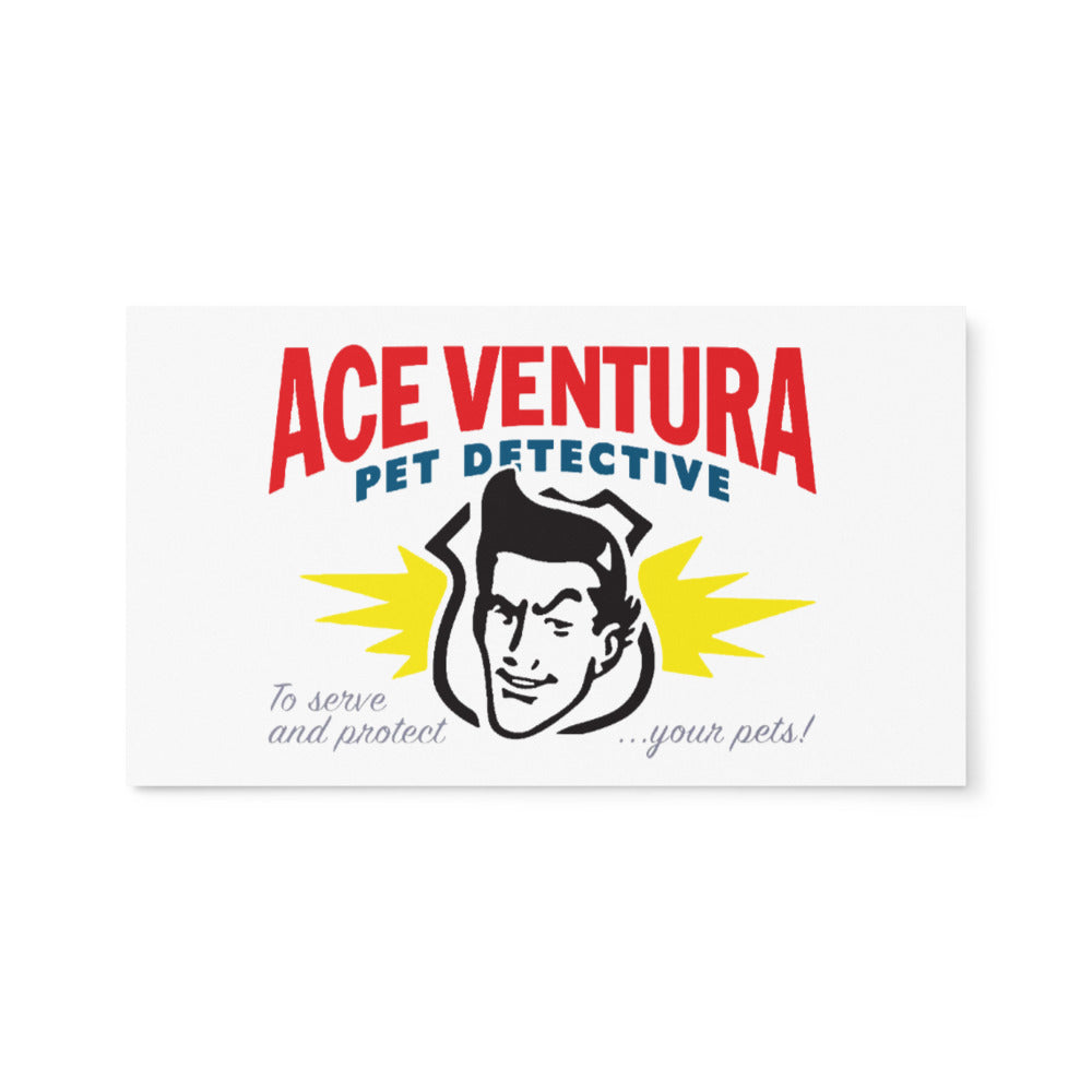 Ace Ventura: Pet Detective Cosplay Buisness Cards