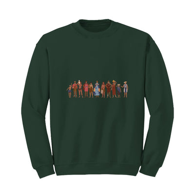 African people fleece crew