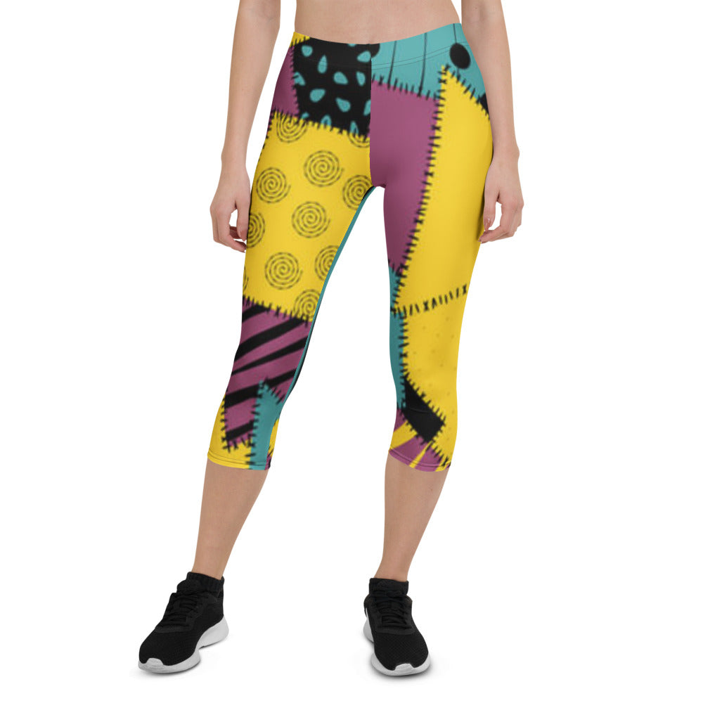 All-Over Sally Capri Cosplay Leggings