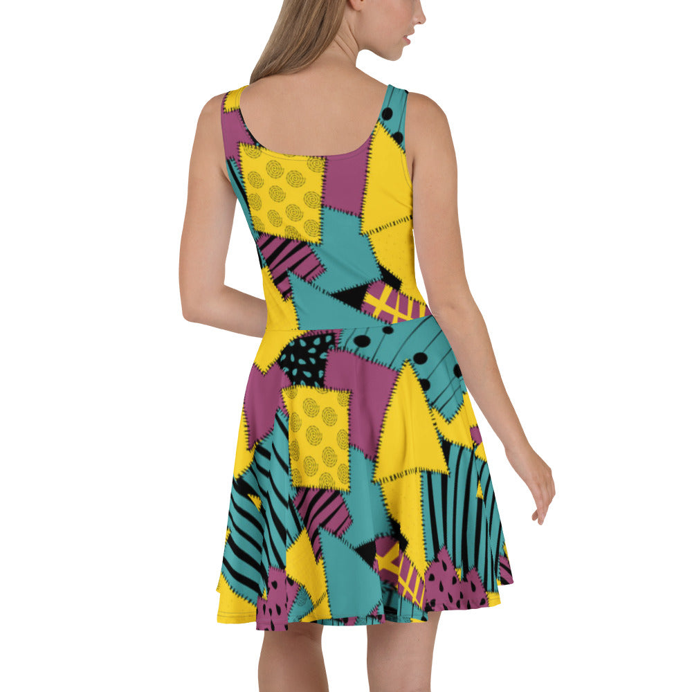 All-Over Sally Skater Cosplay Dress