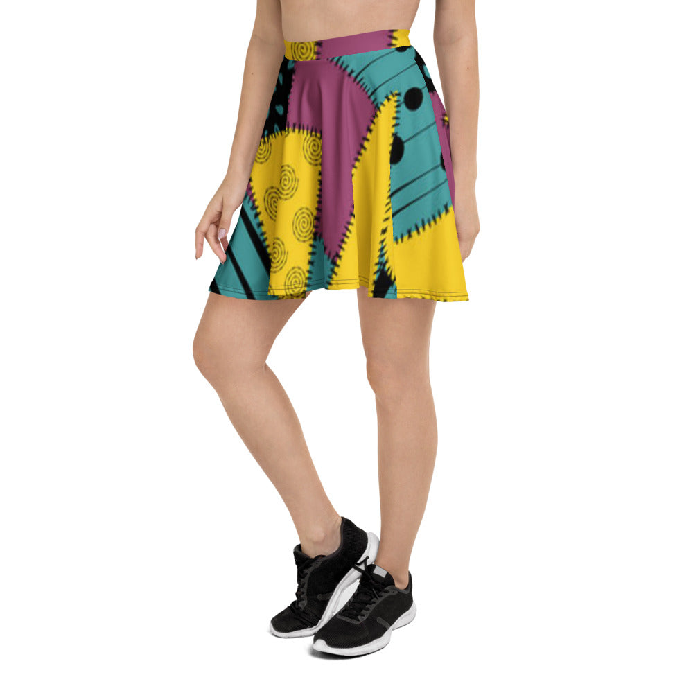 All-Over Sally Skater Cosplay Skirt