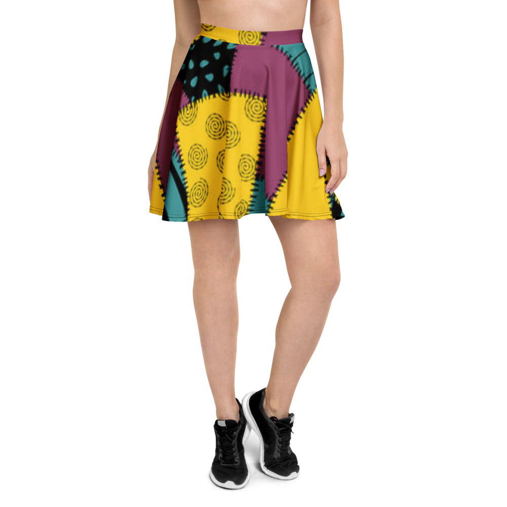 All-Over Sally Skater Cosplay Skirt