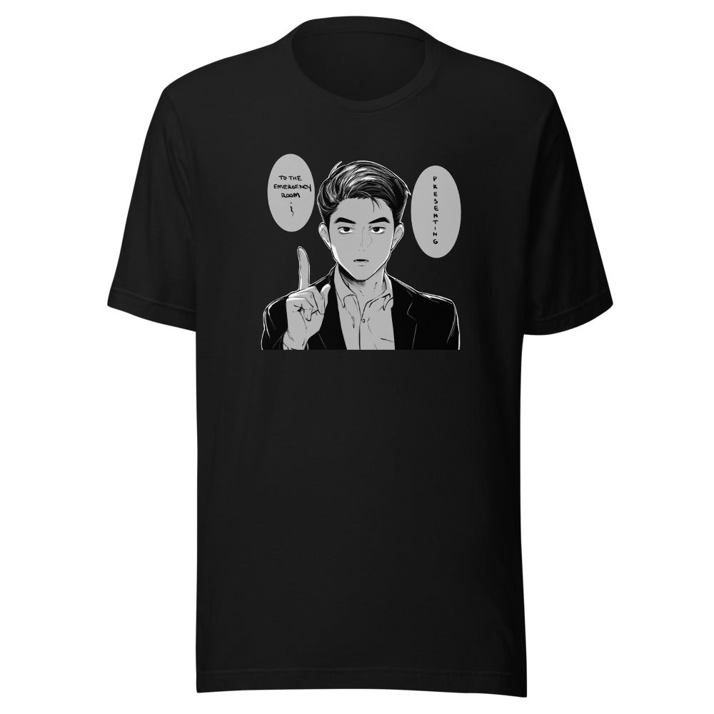 Anime Presenting To The Emergency Room Unisex Shirt