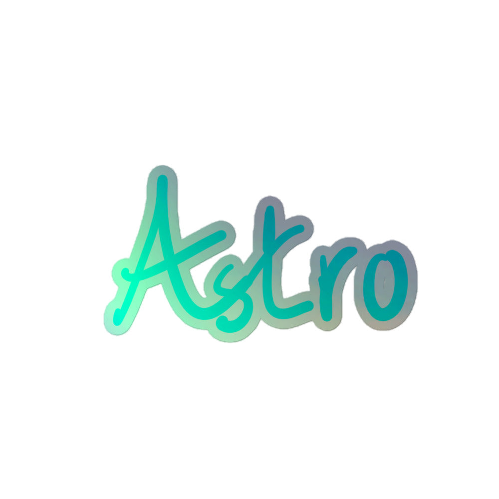 Astro Signature - Holo Sticker