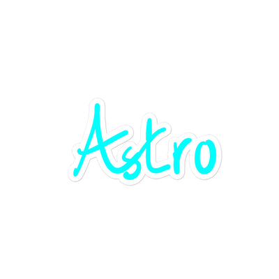 Astro Signature - Sticker