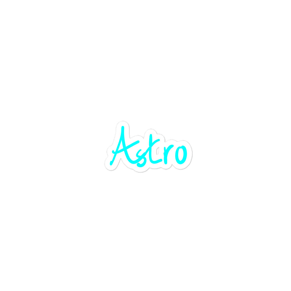 Astro Signature - Sticker