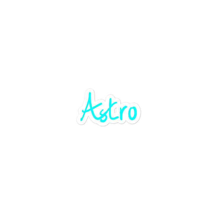 ASTRO サイン Astro_Signature_-_Sticker_-