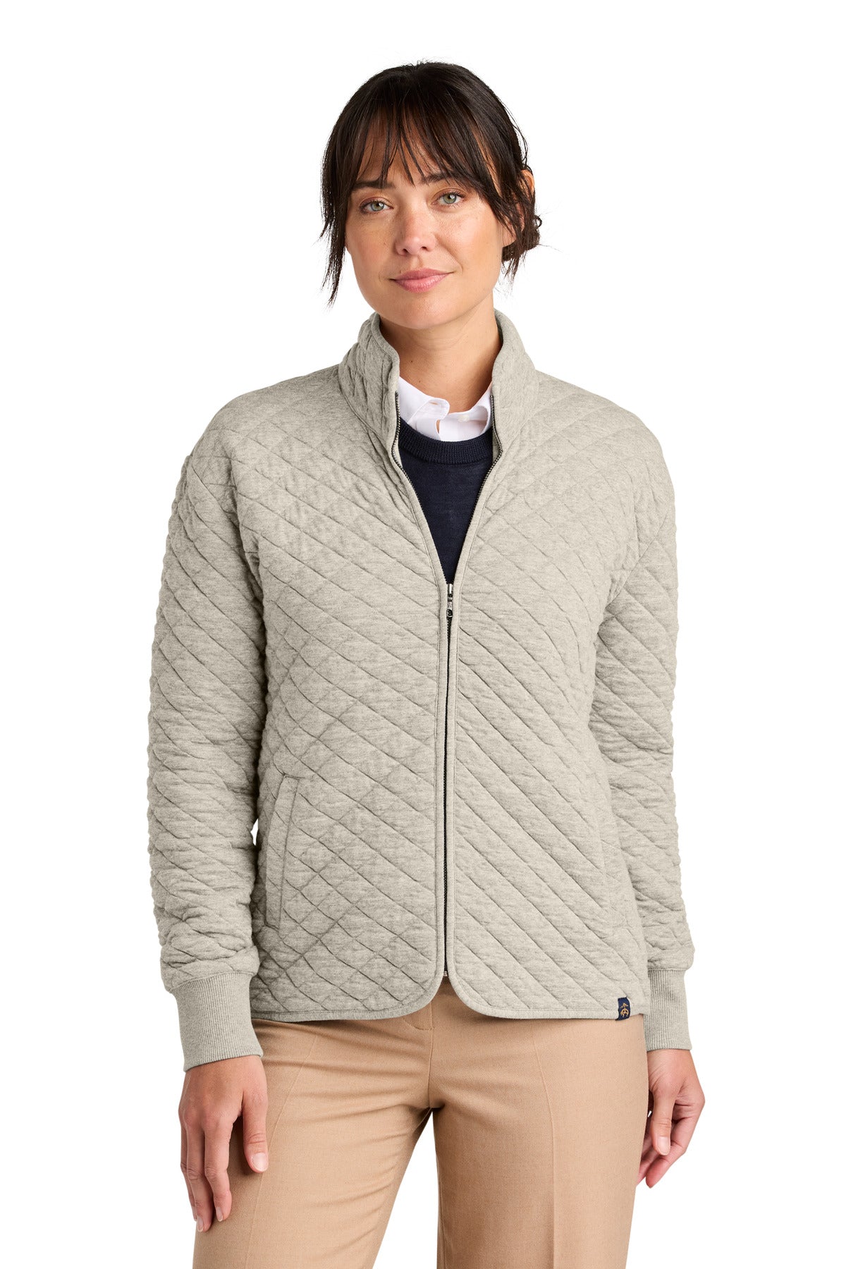 Brooks Brothers Abito Corto Donna Con Scollo Quadrato E Maniche Corte: Eleganza Americana Moderna