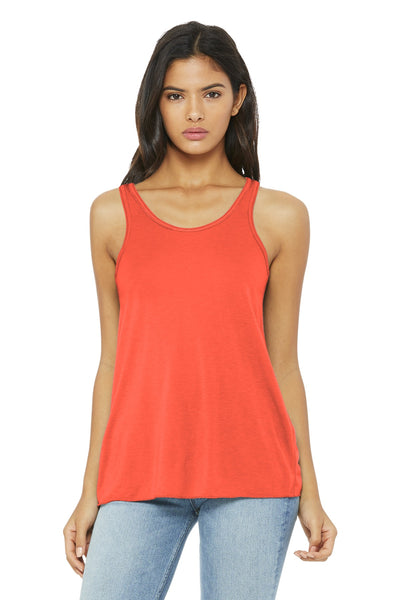 BELLA+CANVAS  Women's Flowy Racerback Tank. BC8800