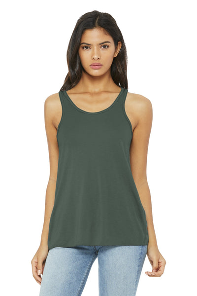 BELLA+CANVAS  Women's Flowy Racerback Tank. BC8800