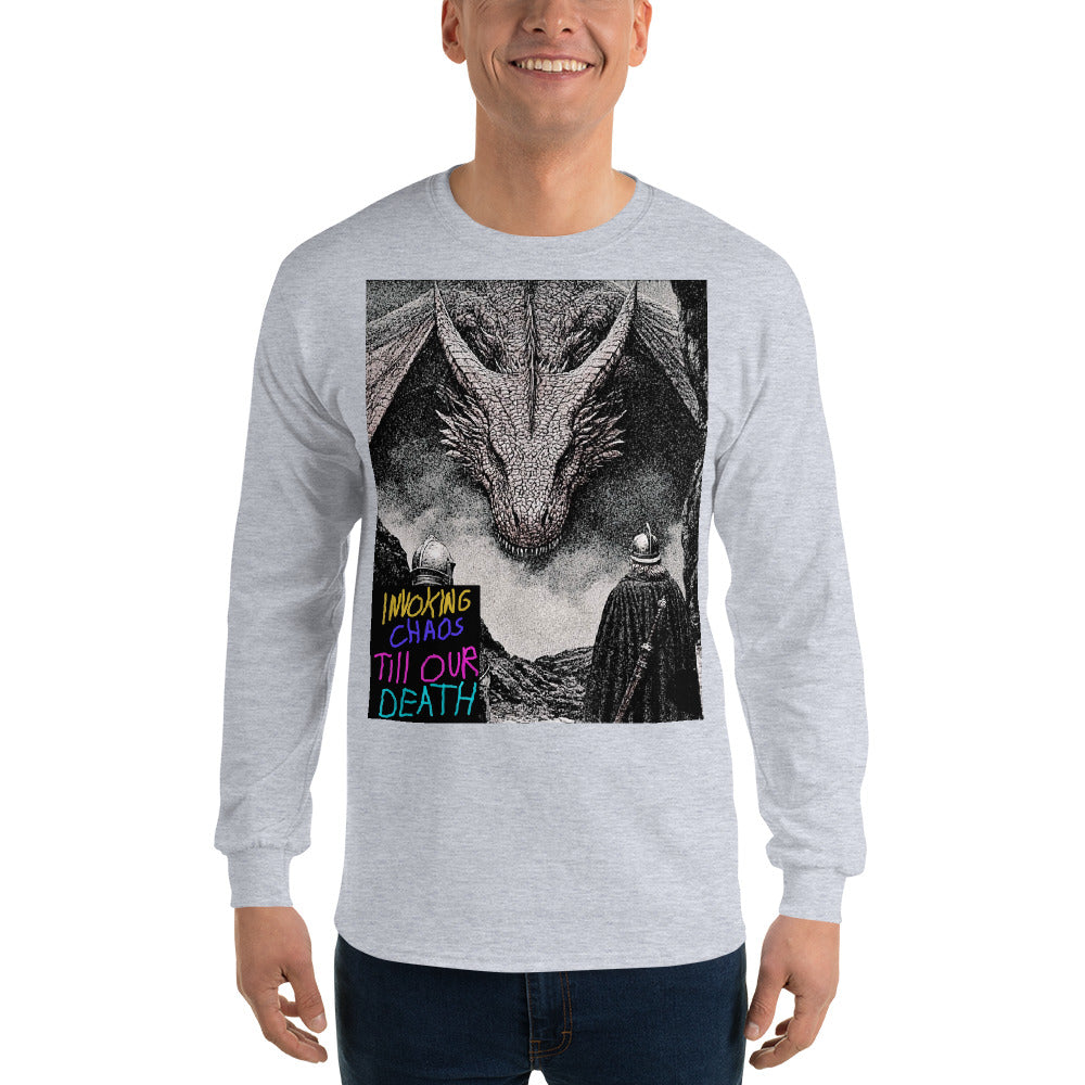 "BEAUTIFULLY TRAGIC" EP Grey Men's Long Sleeve Shirt