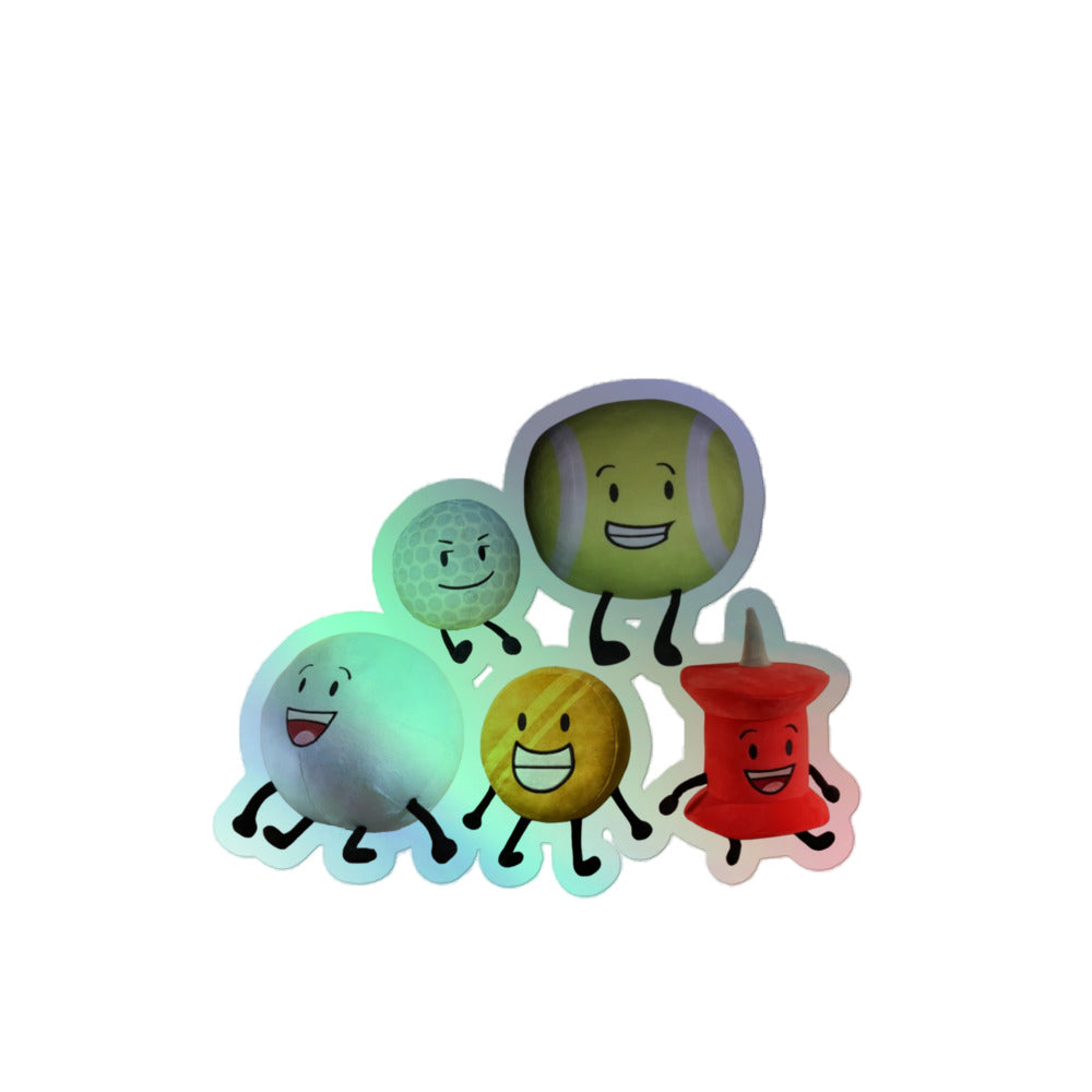 BFDI Plush Stickers 2