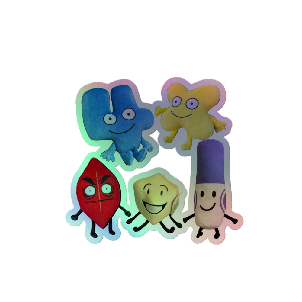 BFDI Plush Stickers 3