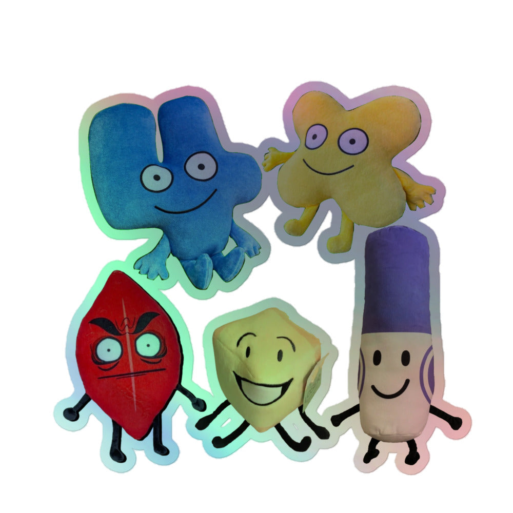 BFDI Plush Stickers 3