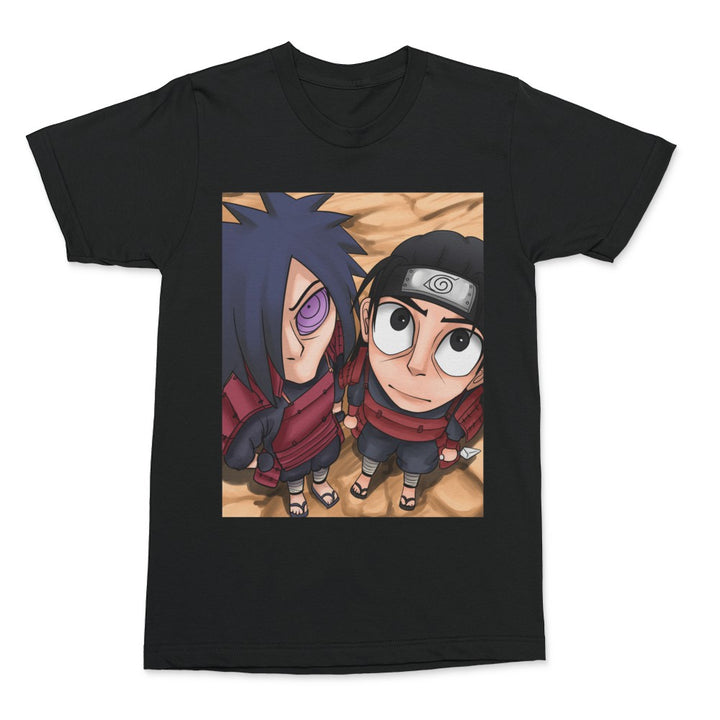 YAHSHYSTORE - BIG HEAD HASHIRAMA AND MADARA • ART MEME T-SHIRT