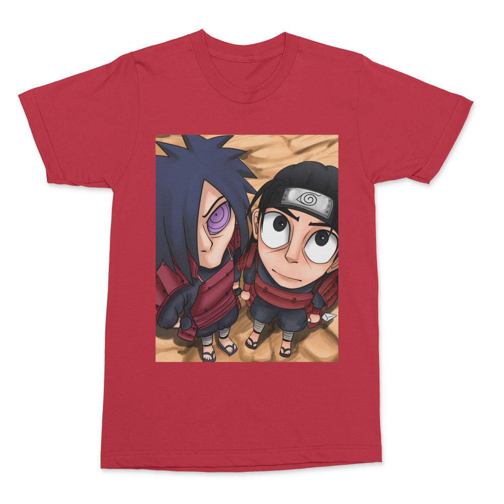 BIG HEAD HASHIRAMA AND MADARA • ART MEME T-SHIRT