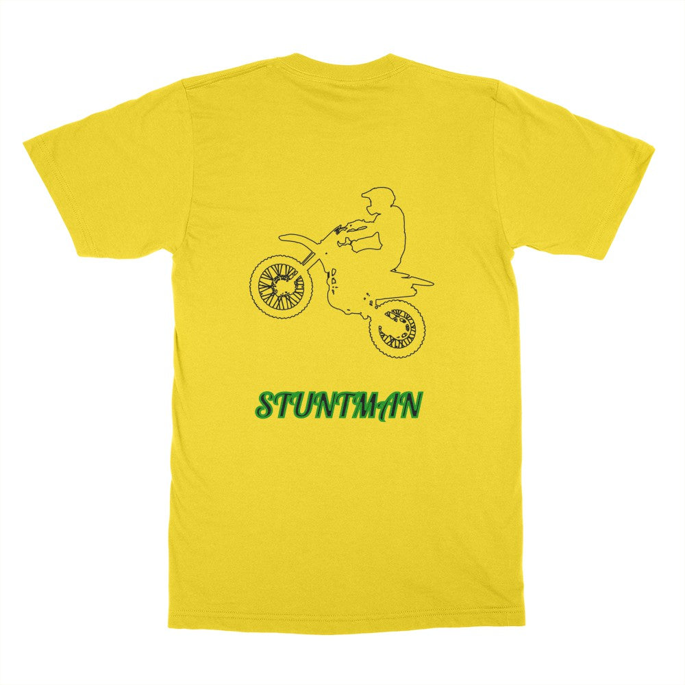 BLACK/GREEN SMJ STUNTMAN MOTO YELLOW