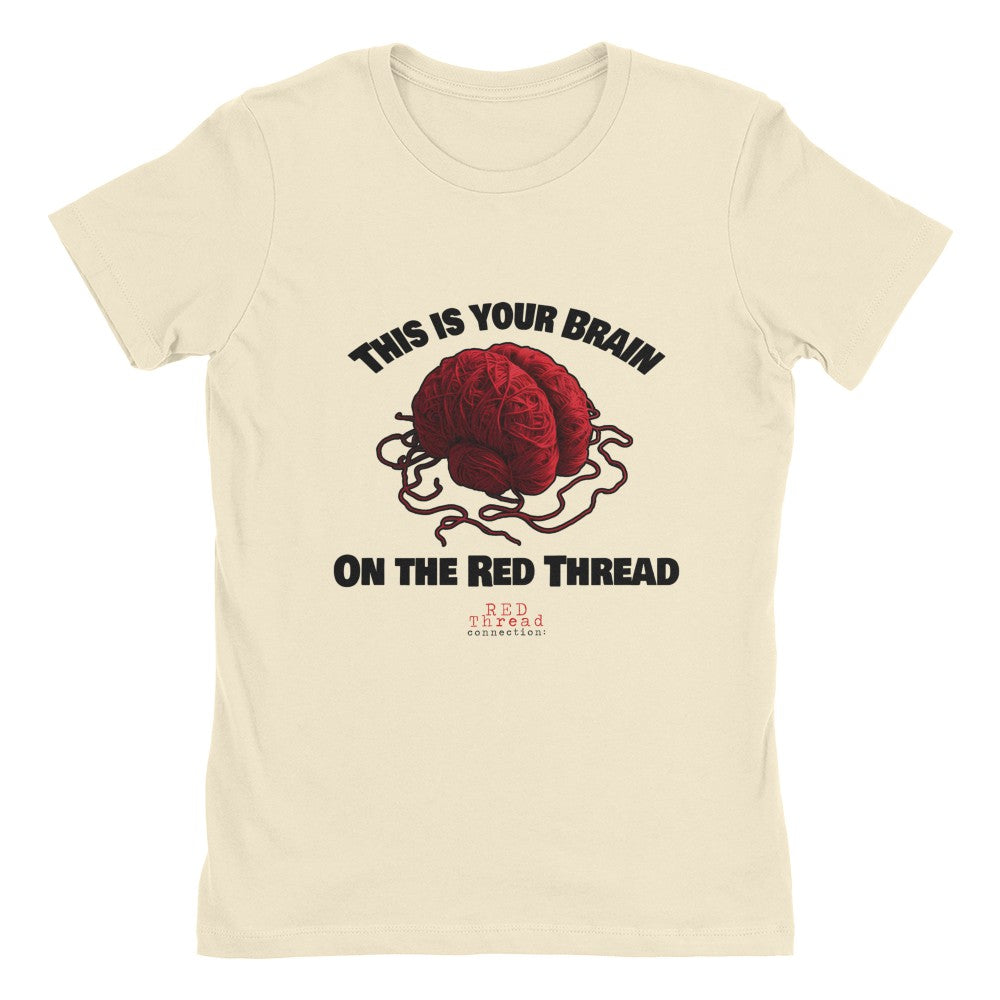 "Brain"  Women's Cotton T-Shirt
