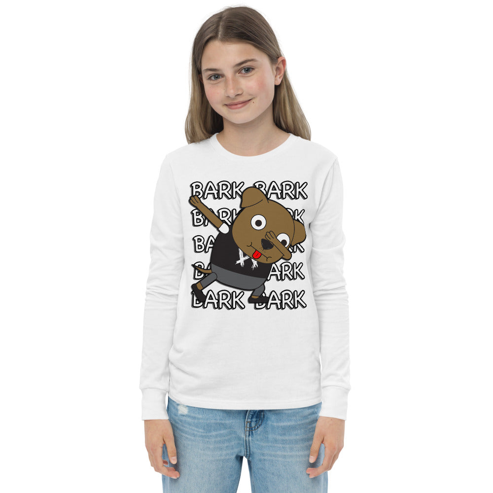 Youth Long Sleeve Tee - Dawg Bark