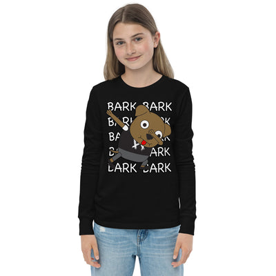 Youth Long Sleeve Tee - Dawg Bark