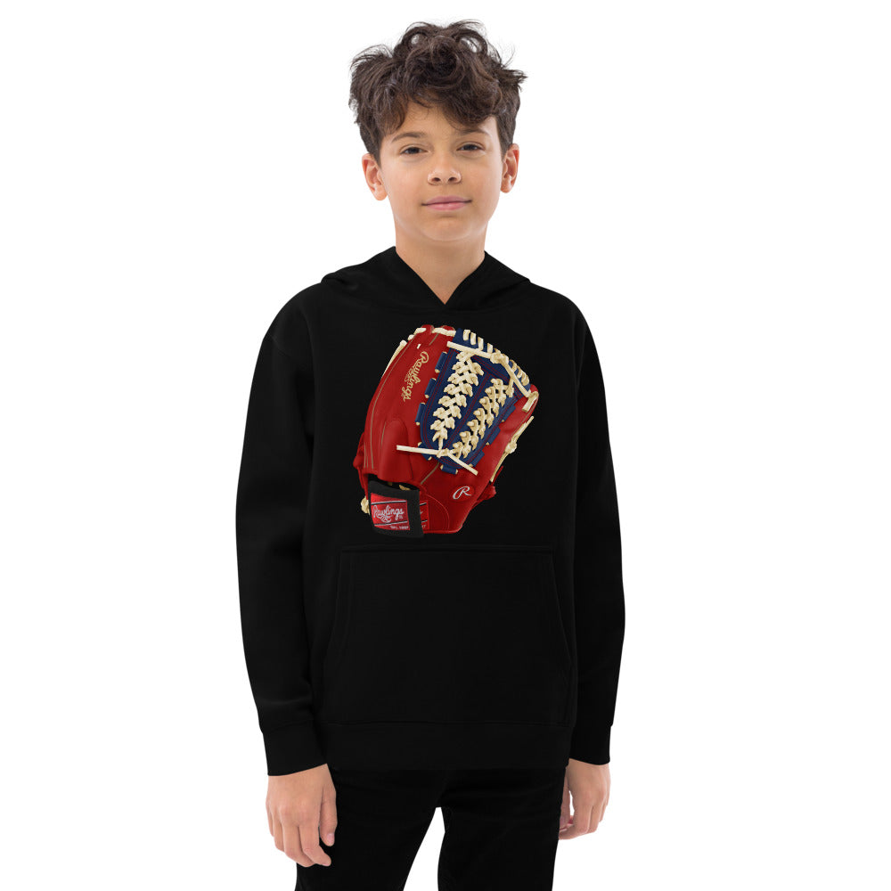 Baseball Gloove youth fleece hoodie