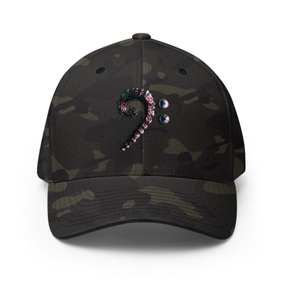 Bass clef closed back hats