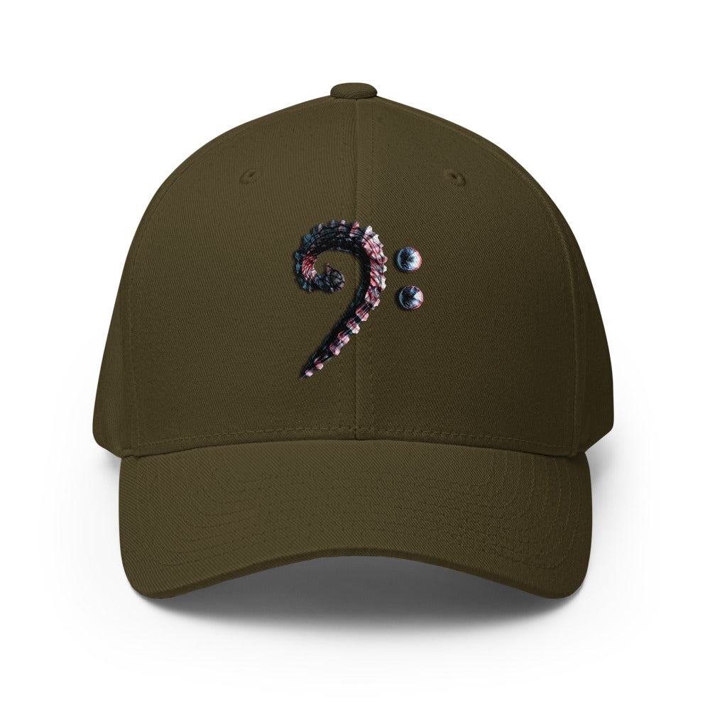 Bass clef closed back hats
